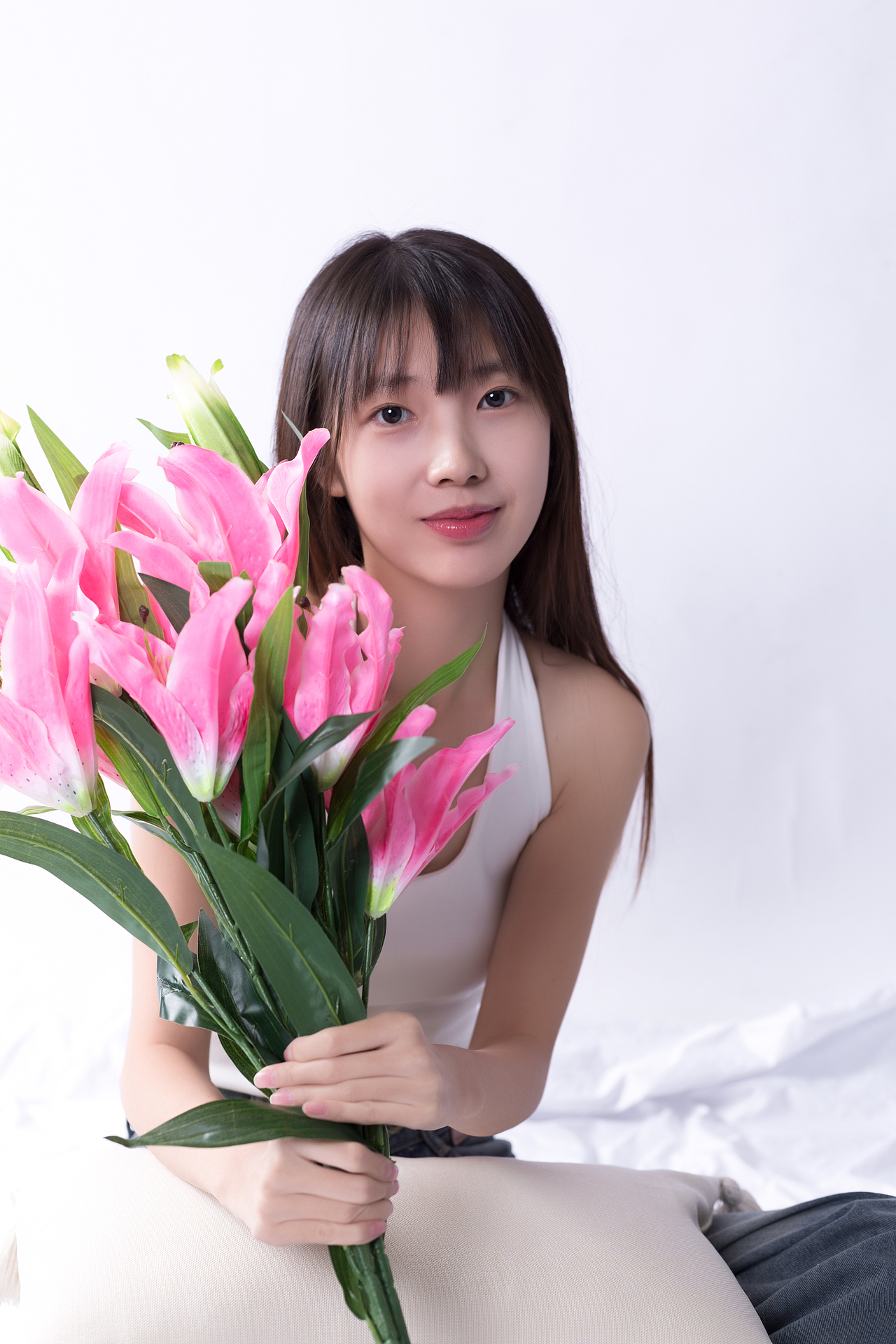 居家风少女写真