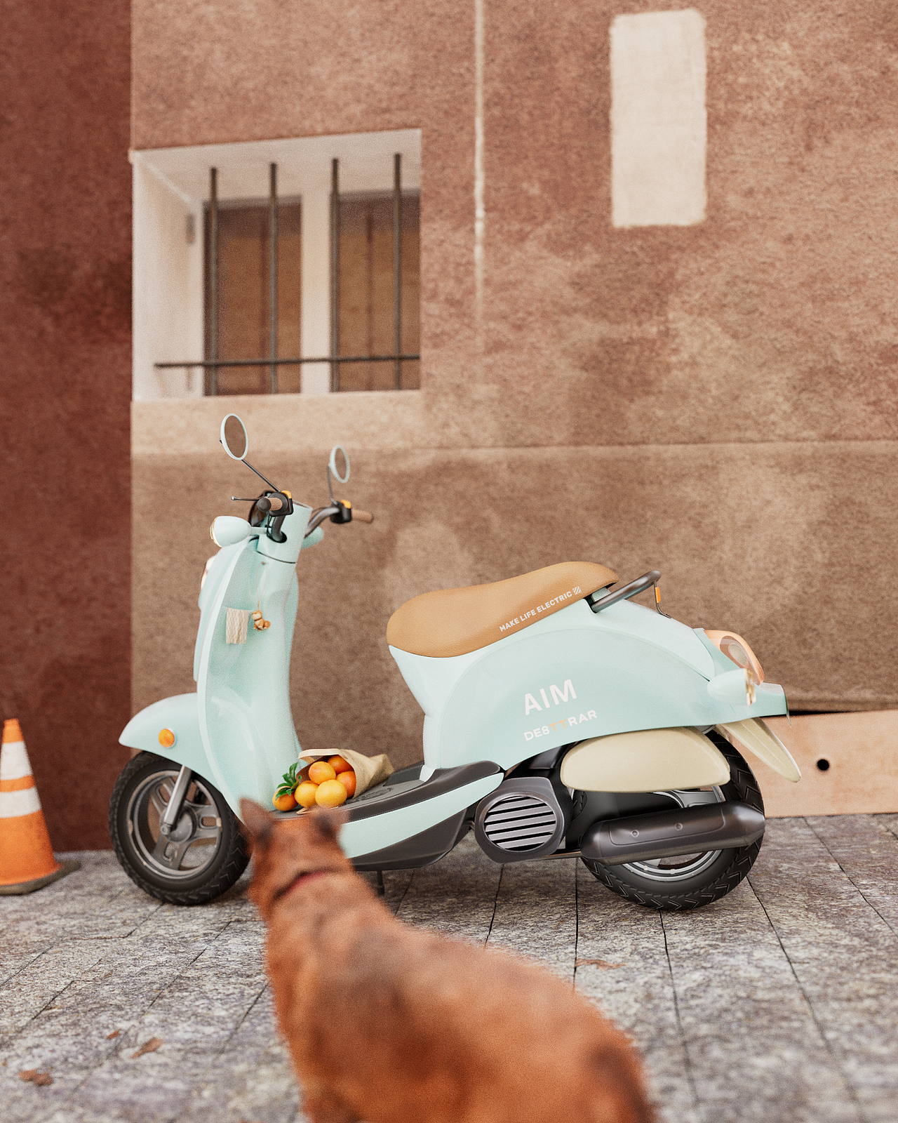 雨后街道渲染（图ZMzQ1NjYxNDAw） - 产品 - 站酷设计师黄海宝原创素材 - 站酷ZCOOL