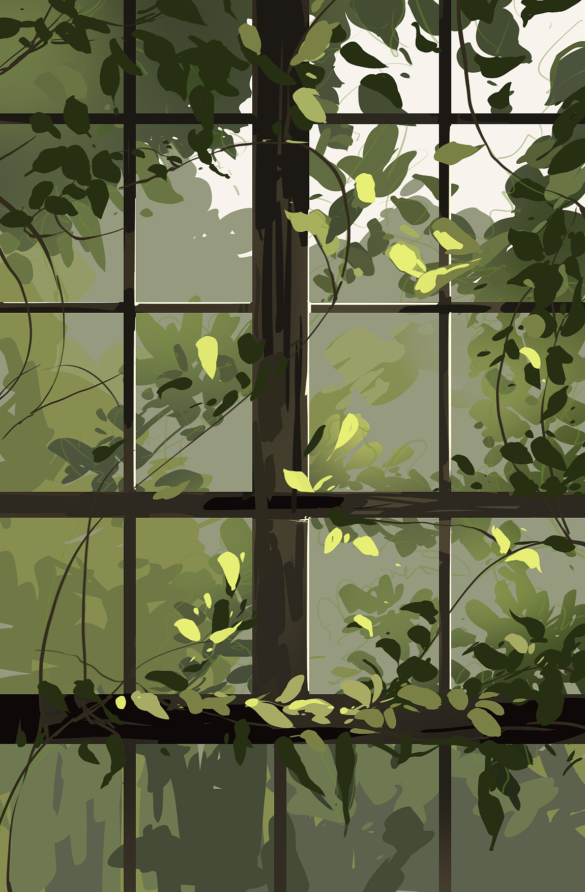 长期不打扫树上会长猫哦（图ZMzM1ODgzMjAw） - 艺术插画 - 站酷设计师肥猫加天使原创素材 - 站酷ZCOOL