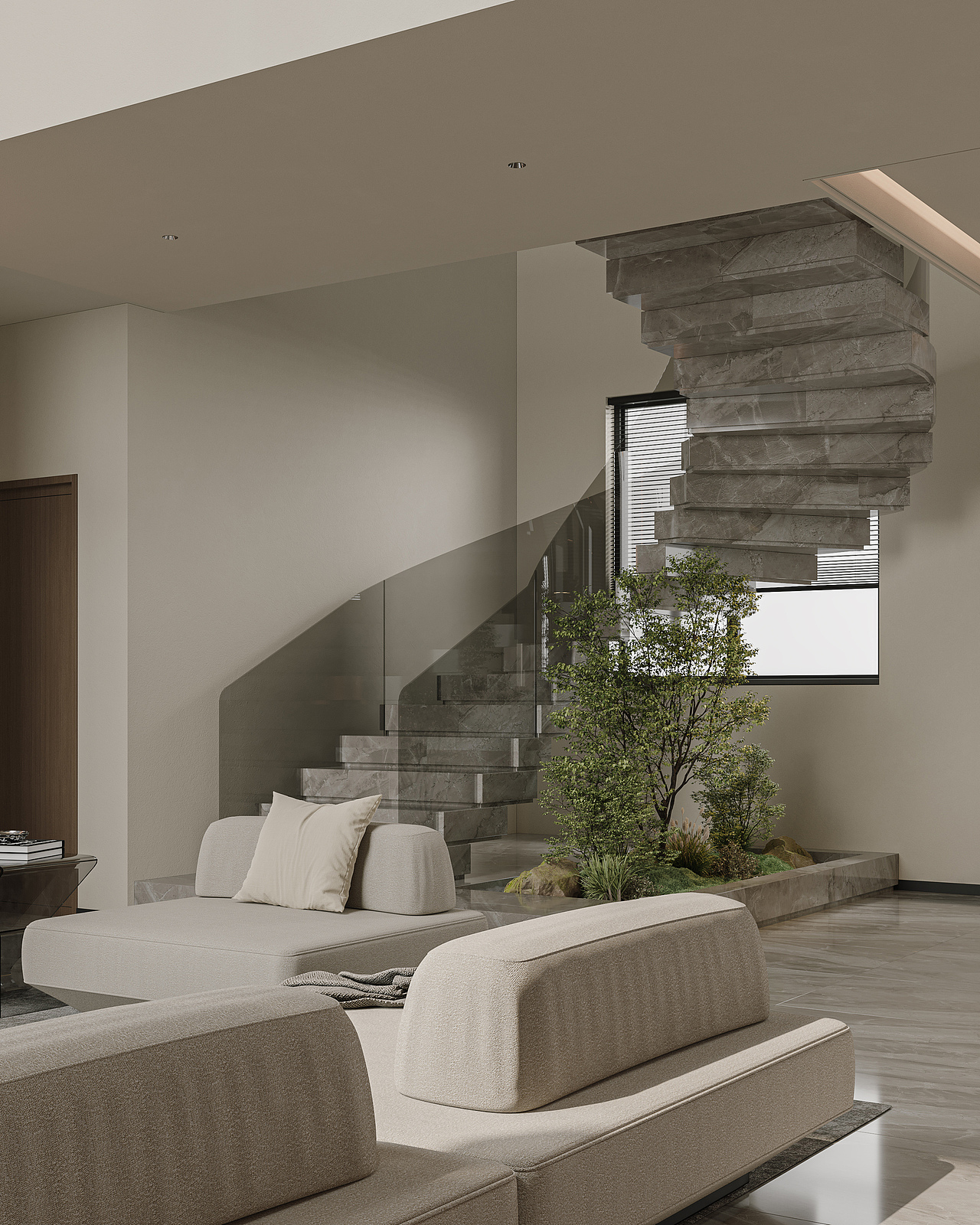 绘感视觉设计——意式极简复式设计案例（图ZMzUxNzQ2MzU2） - 家装设计 - 站酷设计师时间像庸医原创素材 - 站酷ZCOOL