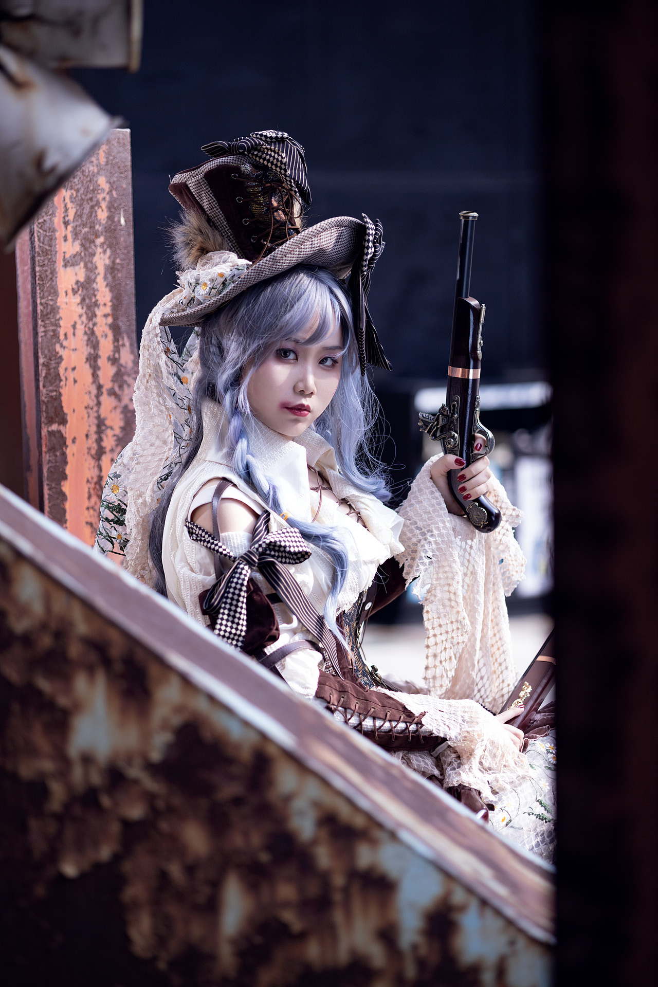 古典玩偶蒸汽朋克狼化小红帽