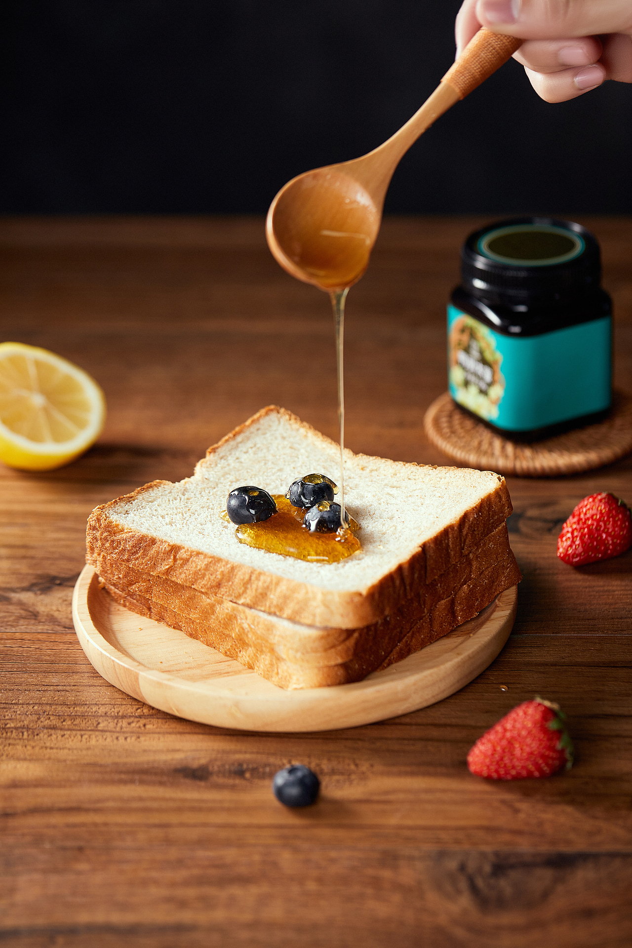 蜂蜜静物拍摄 场景图拍摄（图ZMzAzMDY0MzIw） - 美食摄影 - 站酷设计师消失的人鱼线原创素材 - 站酷ZCOOL