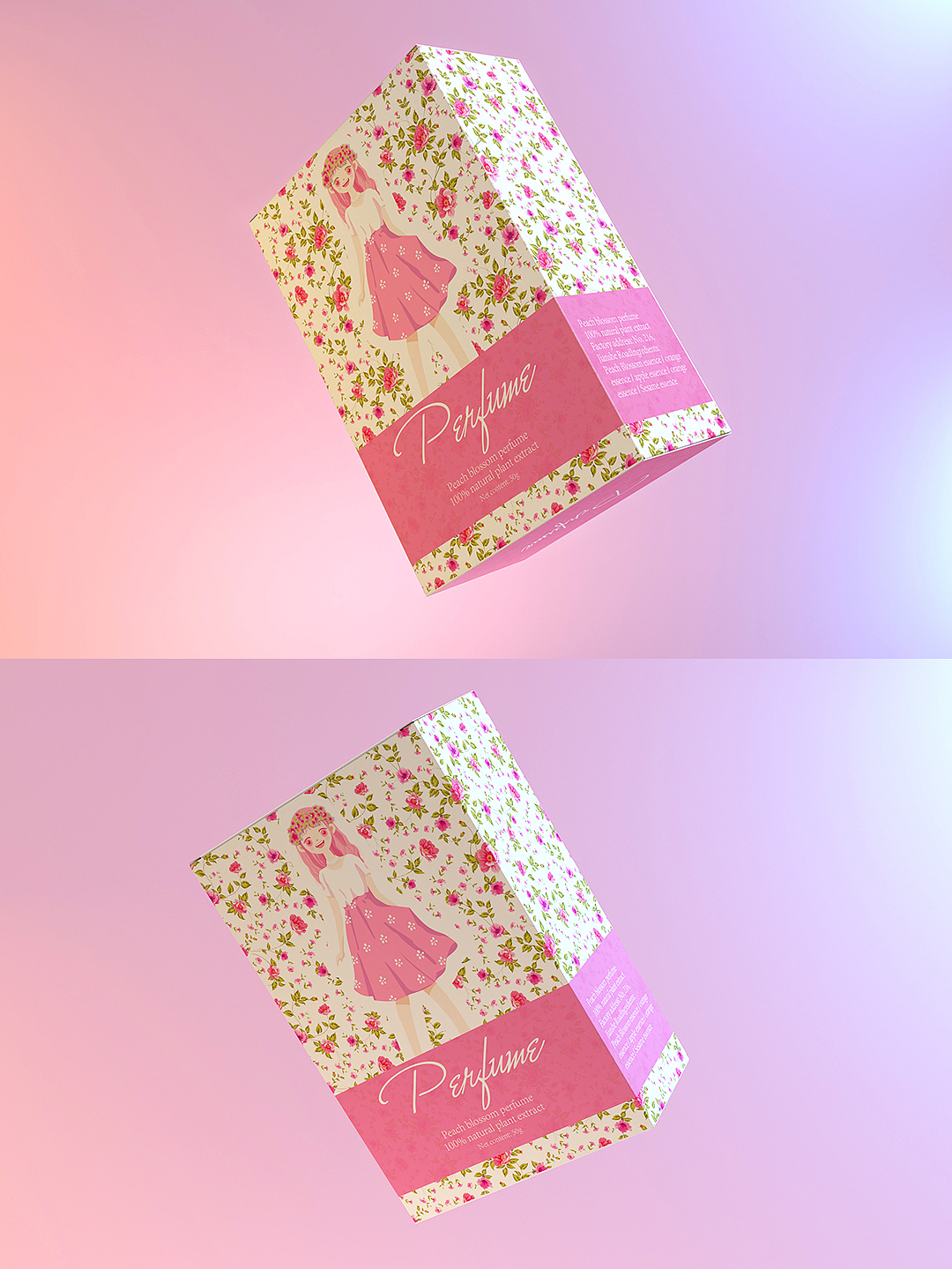花仙子香水包装设计品牌VI设计原创IP设计