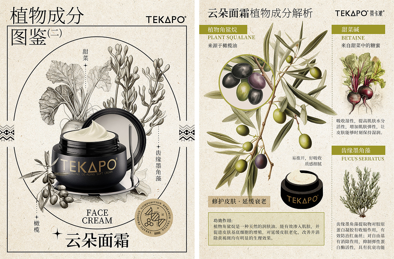 AIGC 美妆产品植物图鉴系列海报（图ZMzY4ODkwNTEy） - 海报 - 站酷设计师4维空间的瓶子原创素材 - 站酷ZCOOL