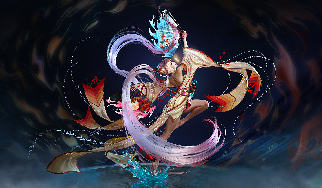 烬染不夜（图ZMzA2MjA2MjU2） - 人物/生物 - 站酷设计师摊煎饼的馍型师原创素材 - 站酷ZCOOL