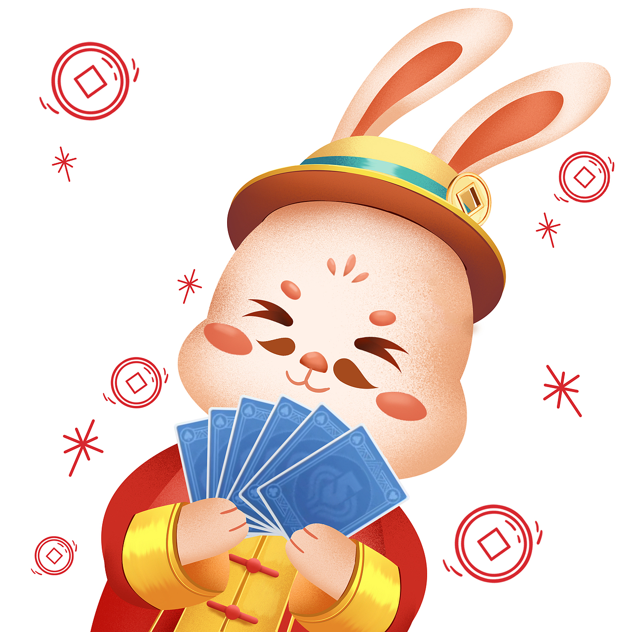 可爱兔子ip形象表情包（图ZMzM1MDA1Mjc2） - IP形象 - 站酷设计师王多鱼yu原创素材 - 站酷ZCOOL