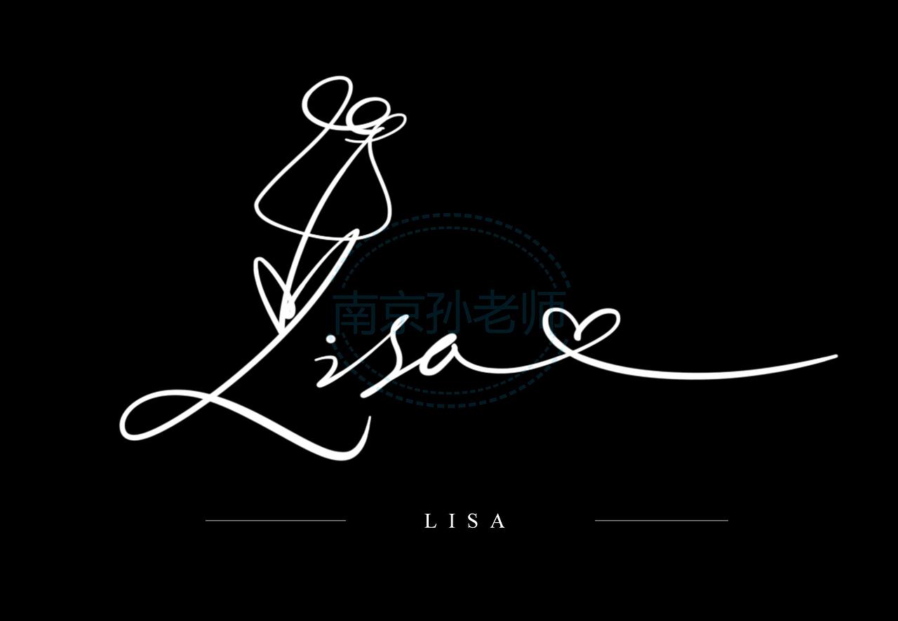 英文卡通签名丨中文卡通签名丨水印标志设计定制推荐