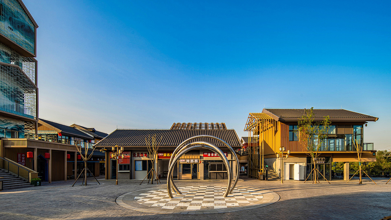 建筑景观摄影|淄博华侨城欢乐山川稷下湾