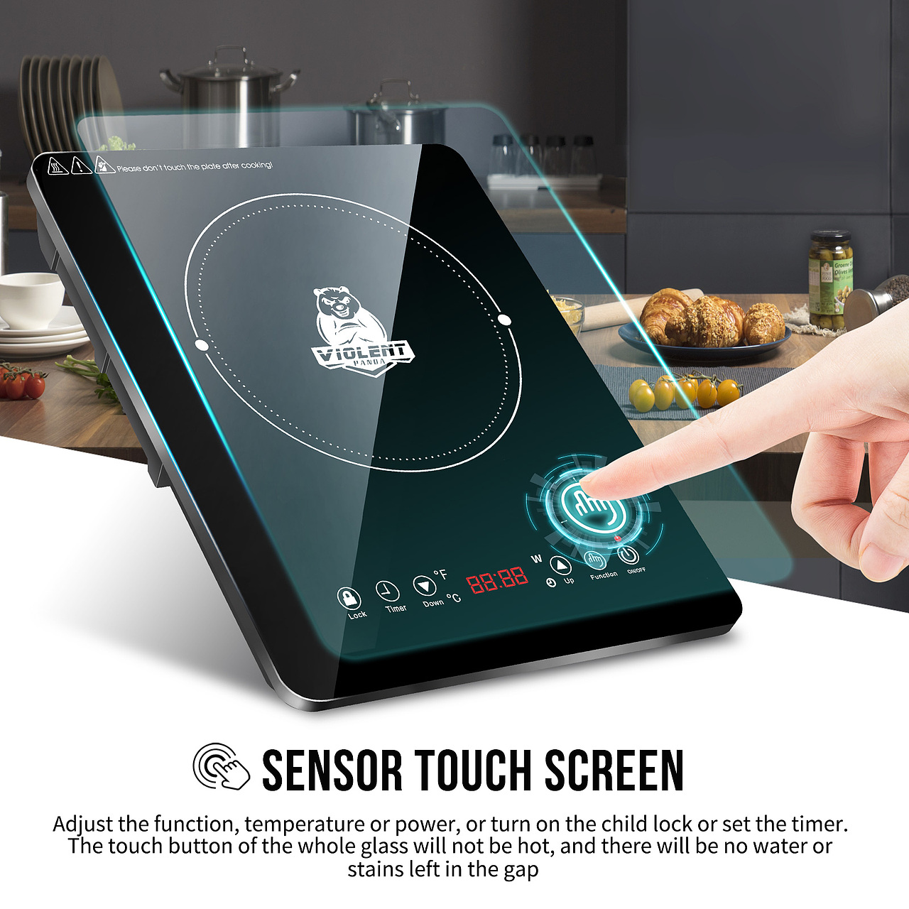 亚马逊电磁炉精修主图 -2021出图