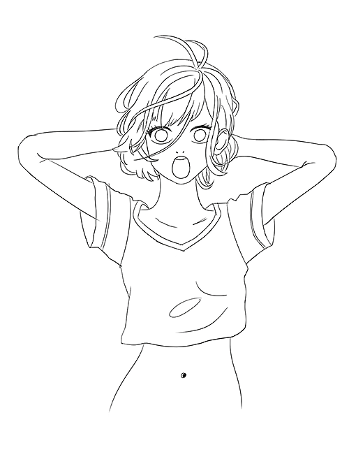 赛璐璐插画练习（图ZMzEzMDkwNzk2） - 商业插画 - 站酷设计师六月夏天原创素材 - 站酷ZCOOL