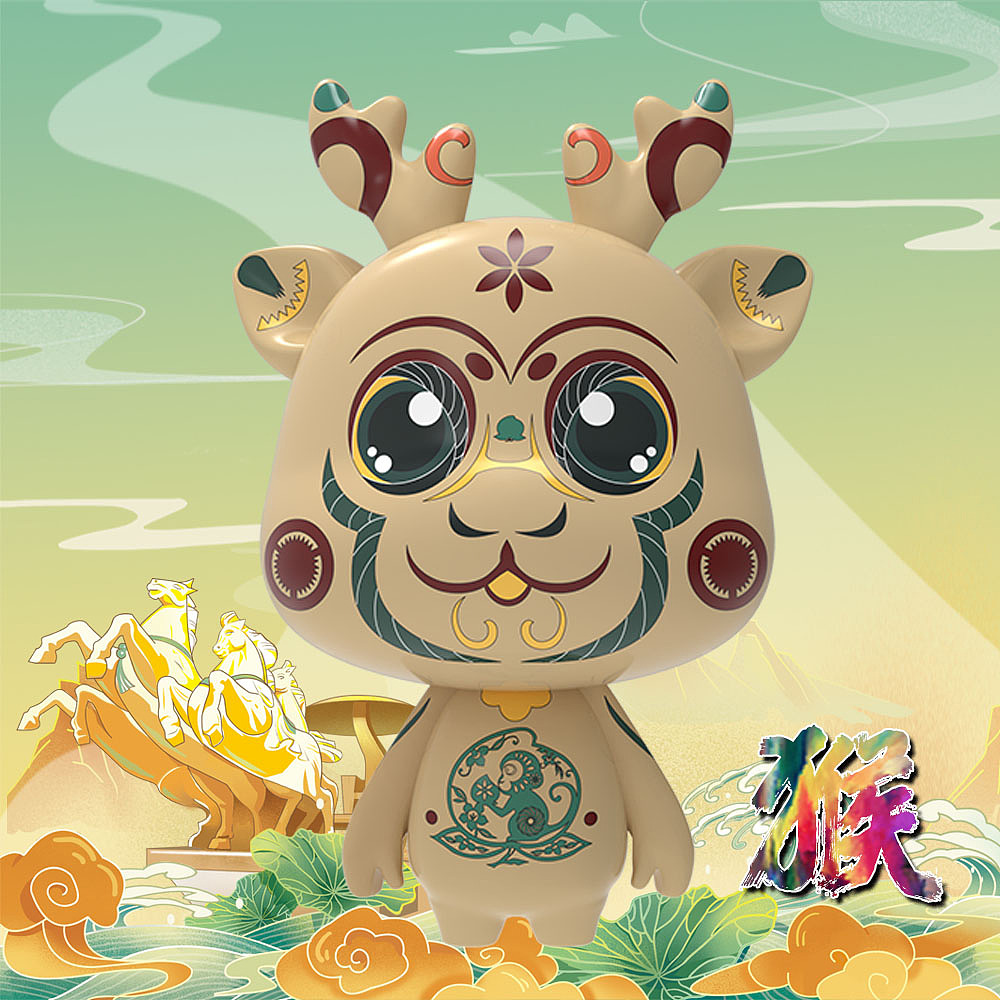 小白鹿咔12生肖系列