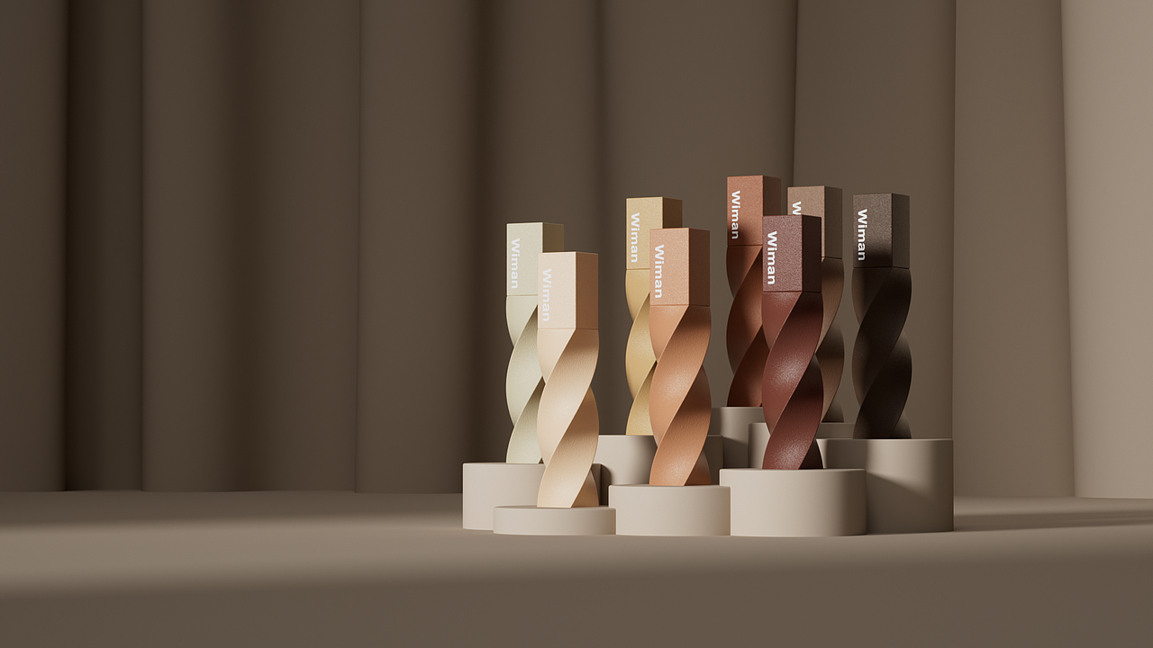 化妆品动画视频