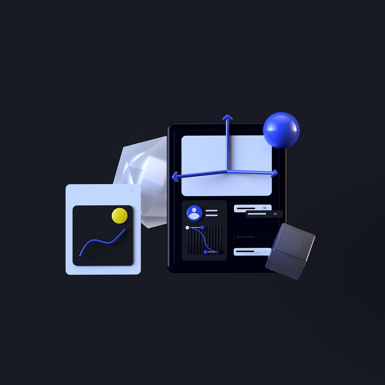C4D练习（图ZMzIwNjQ1MTcy） - 其他 - 站酷设计师三一24原创素材 - 站酷ZCOOL