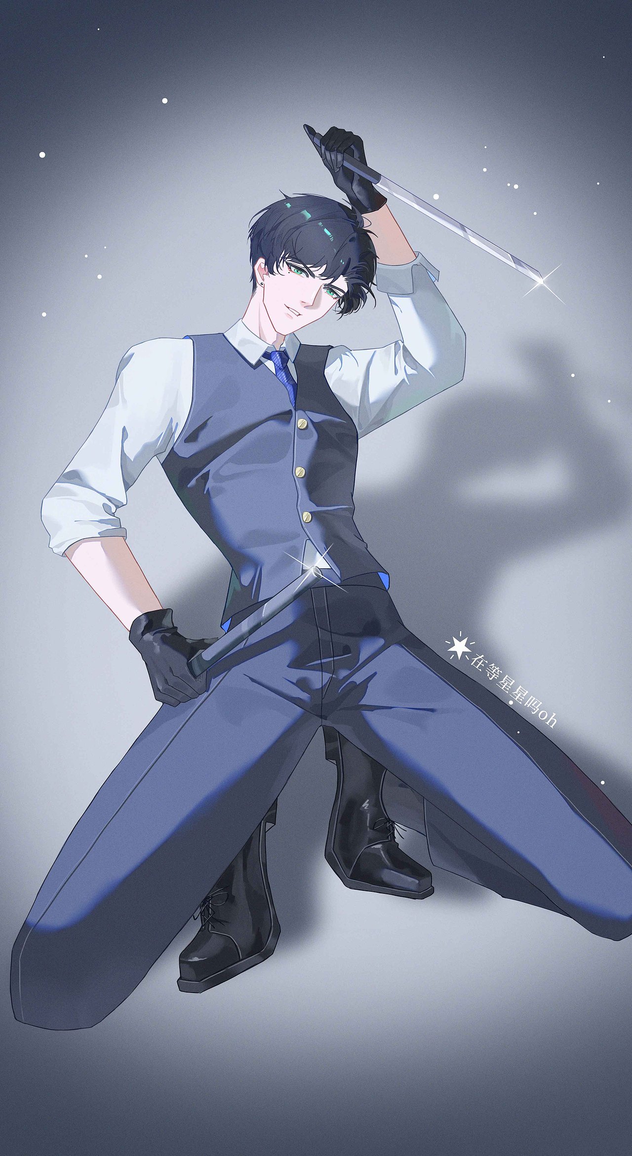 2023二次元插画合集（图ZMzU5ODA5NzQ4） - 创作习作 - 站酷设计师在等星星嗎oh原创素材 - 站酷ZCOOL