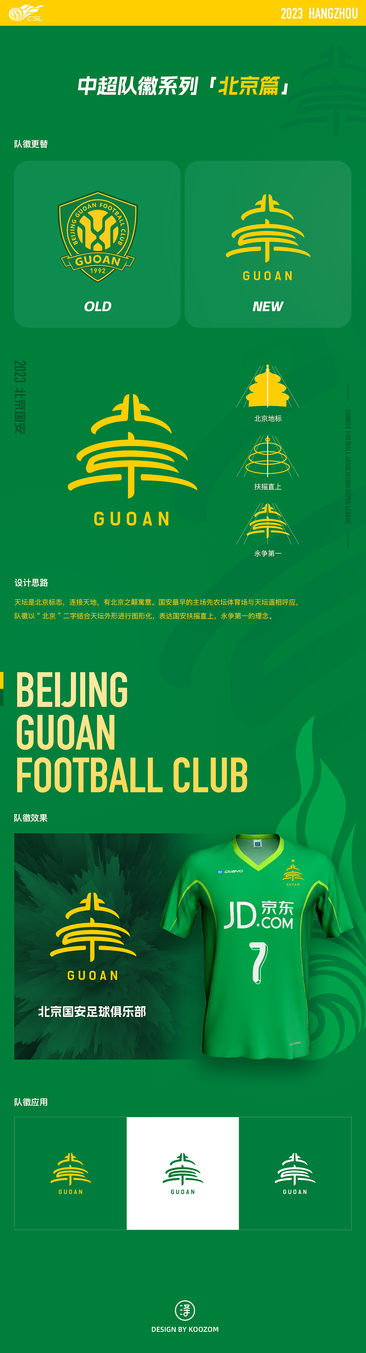 2023中超联赛球队队徽设计Part01