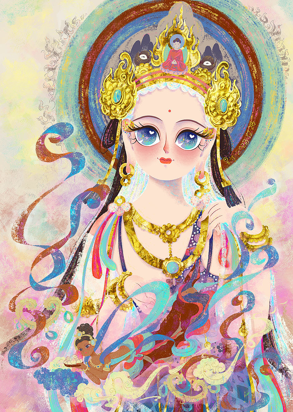 《敦煌遗珠》,敦煌菩萨,敦煌飞天