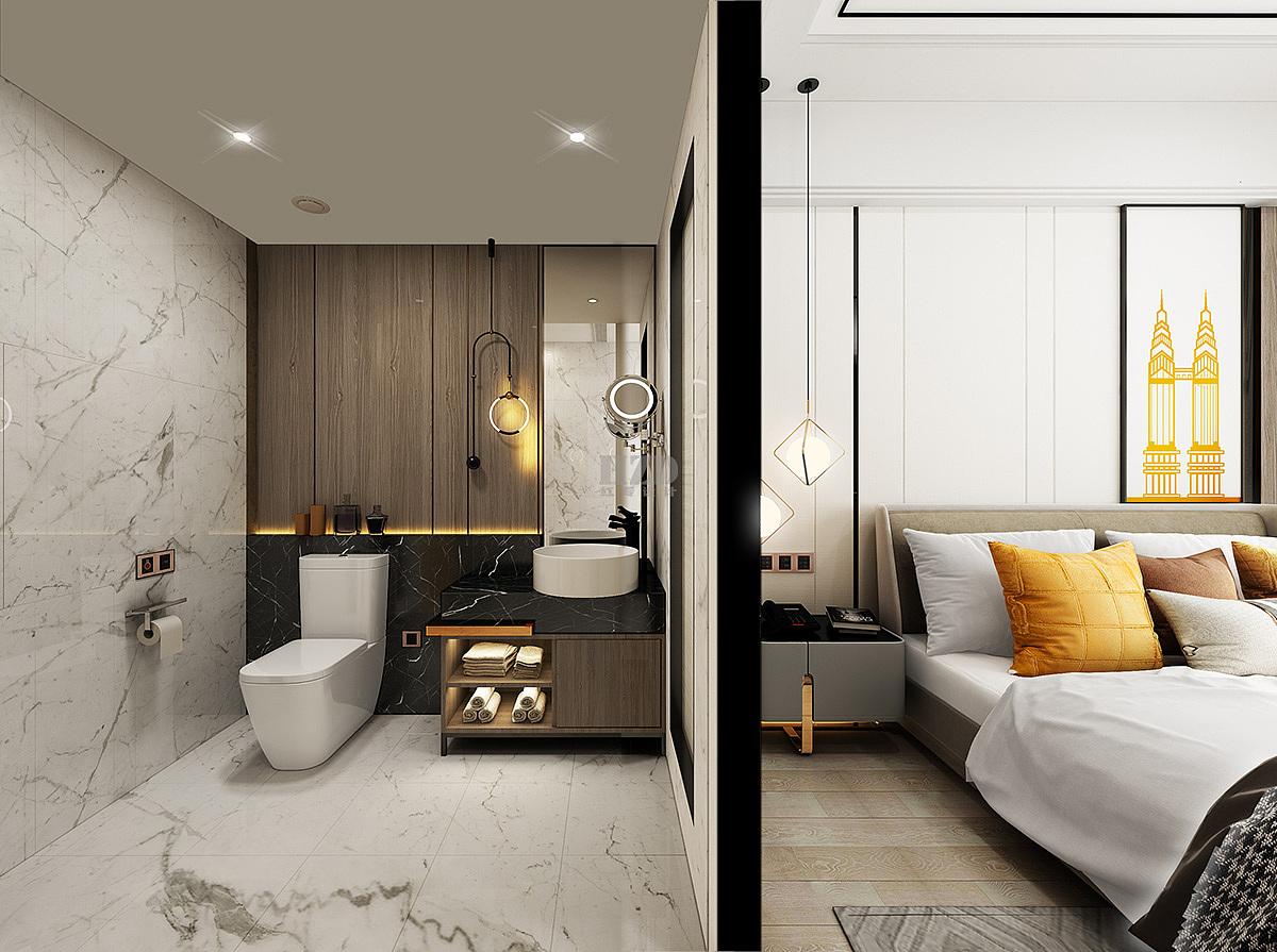 重庆芭丽酒店-赣州三星级酒店设计公司|红专设计