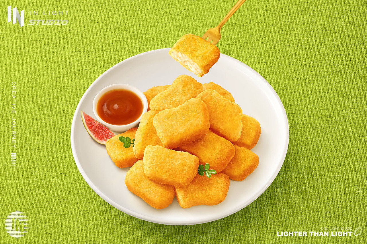 全品包装升级 | 圣农炸鸡从策划开始的包装图拍摄（图ZMzcwOTIxNzY0） - 美食摄影 - 站酷设计师INLIGHT光合原创素材 - 站酷ZCOOL