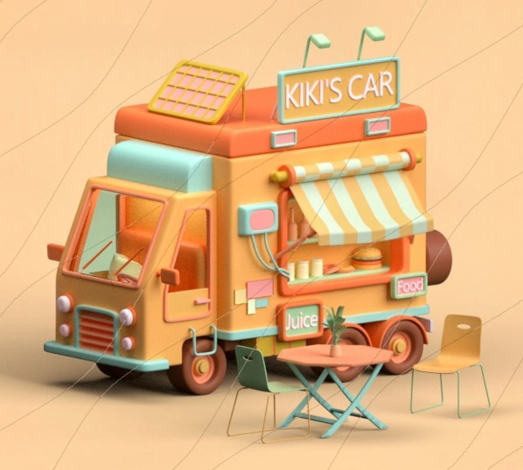 C4D零基础第七期学员作品——NiaoNiao的C4D课堂（上)