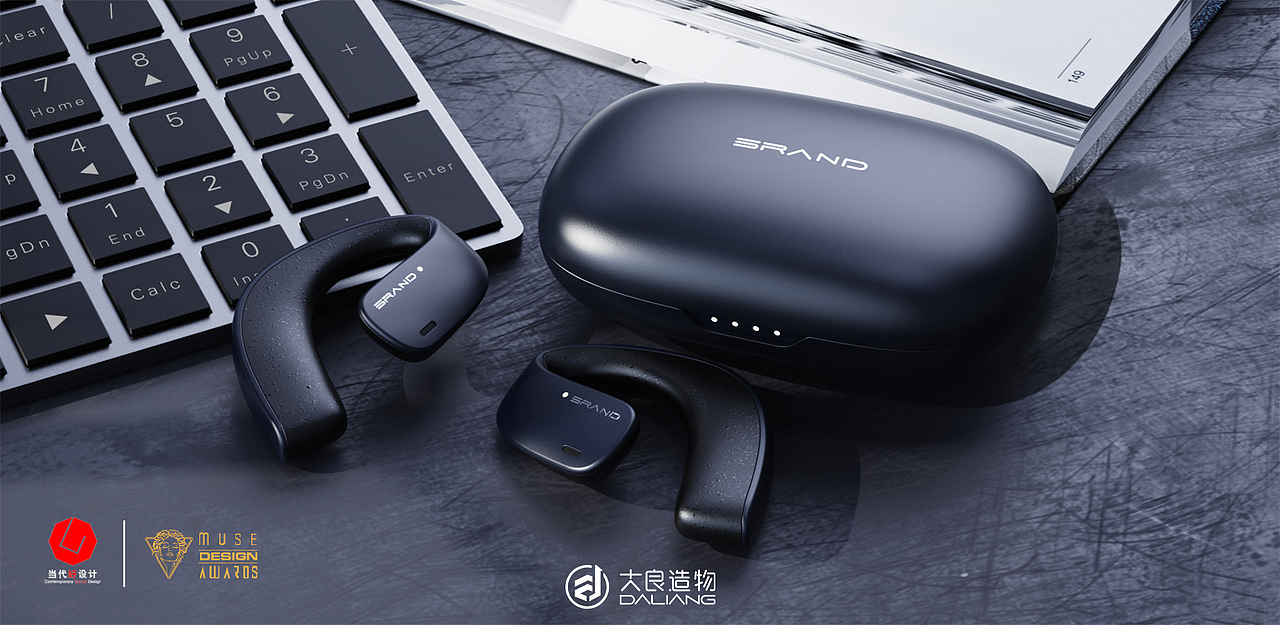 【大良造物设计】气传导耳机（图ZMzMzOTI3NjE2） - 电子产品 - 站酷设计师大良造物原创素材 - 站酷ZCOOL