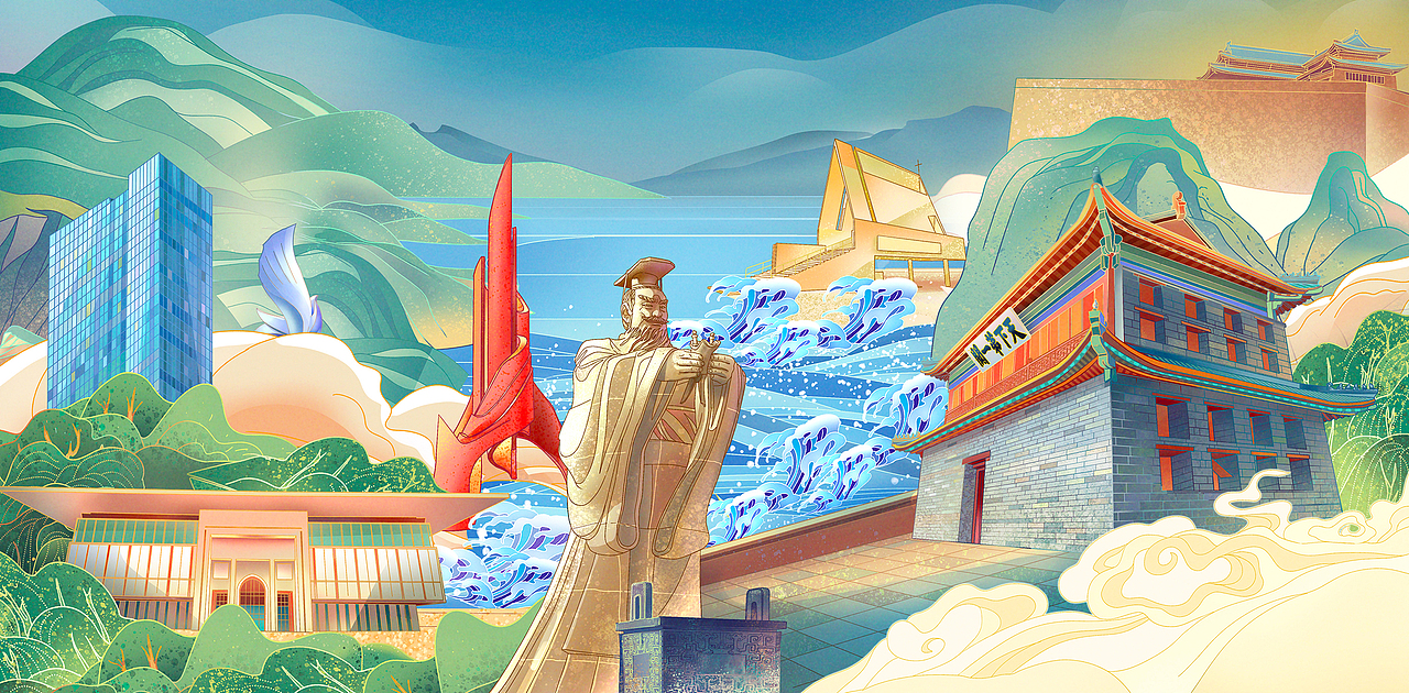 小结「复古插图+包装插图+封面插图」（图ZMzY4NjM1NDA4） - 商业插画 - 站酷设计师小晔漫画原创素材 - 站酷ZCOOL