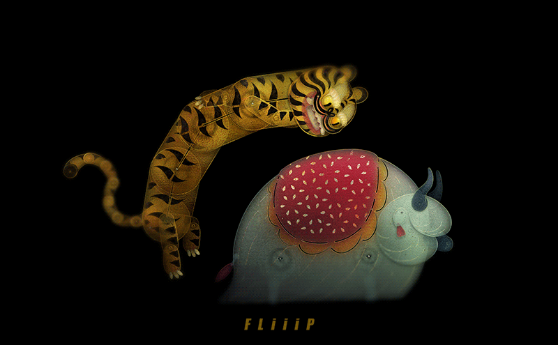 FLiiiP制造 | 皮影动画回顾《哞哞哞2021嗷嗷嗷2022》（图ZMzIyNzc5MDU2） - 动画片 - 站酷设计师FLiiiPDesign原创素材 - 站酷ZCOOL