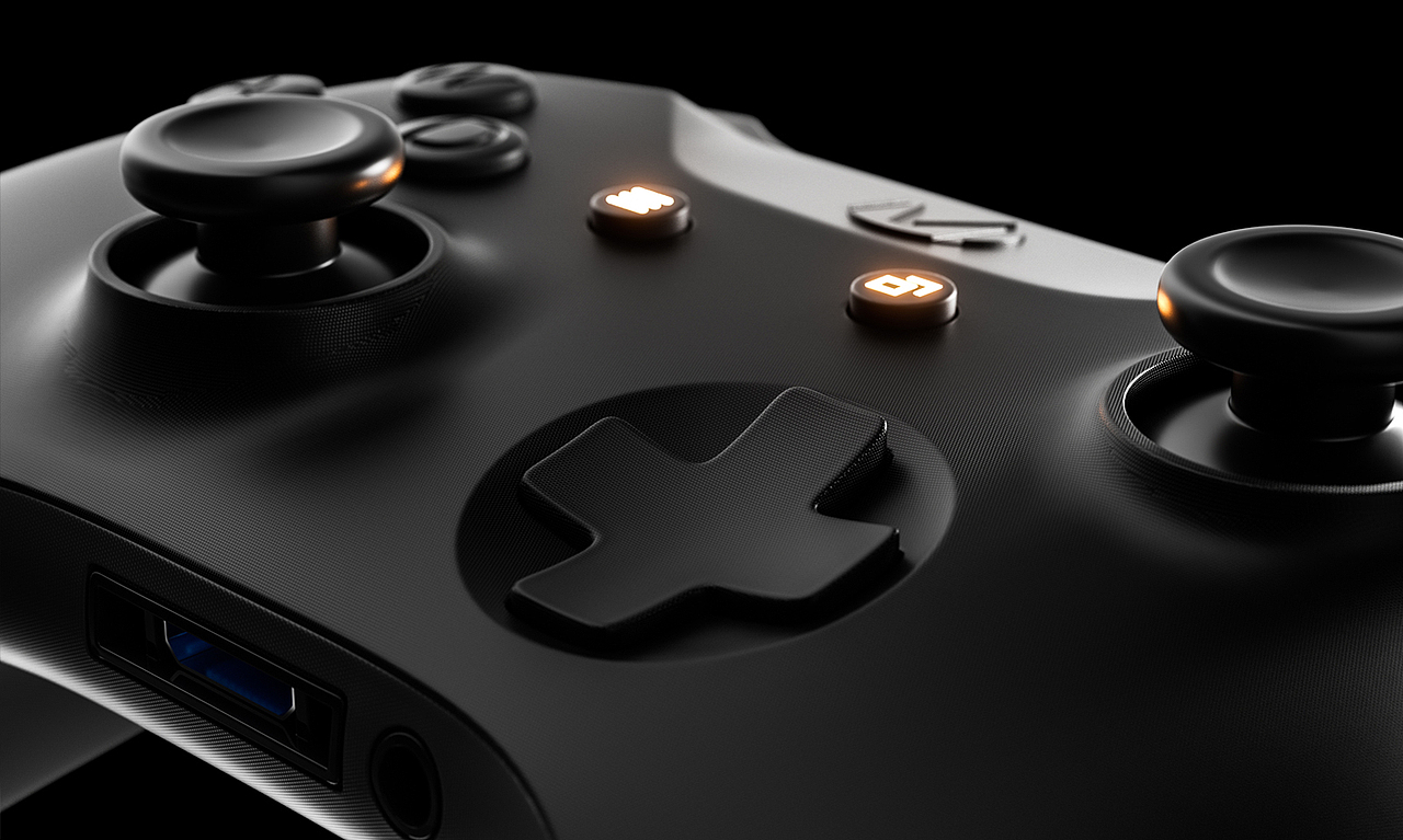 游戏手柄场景搭建