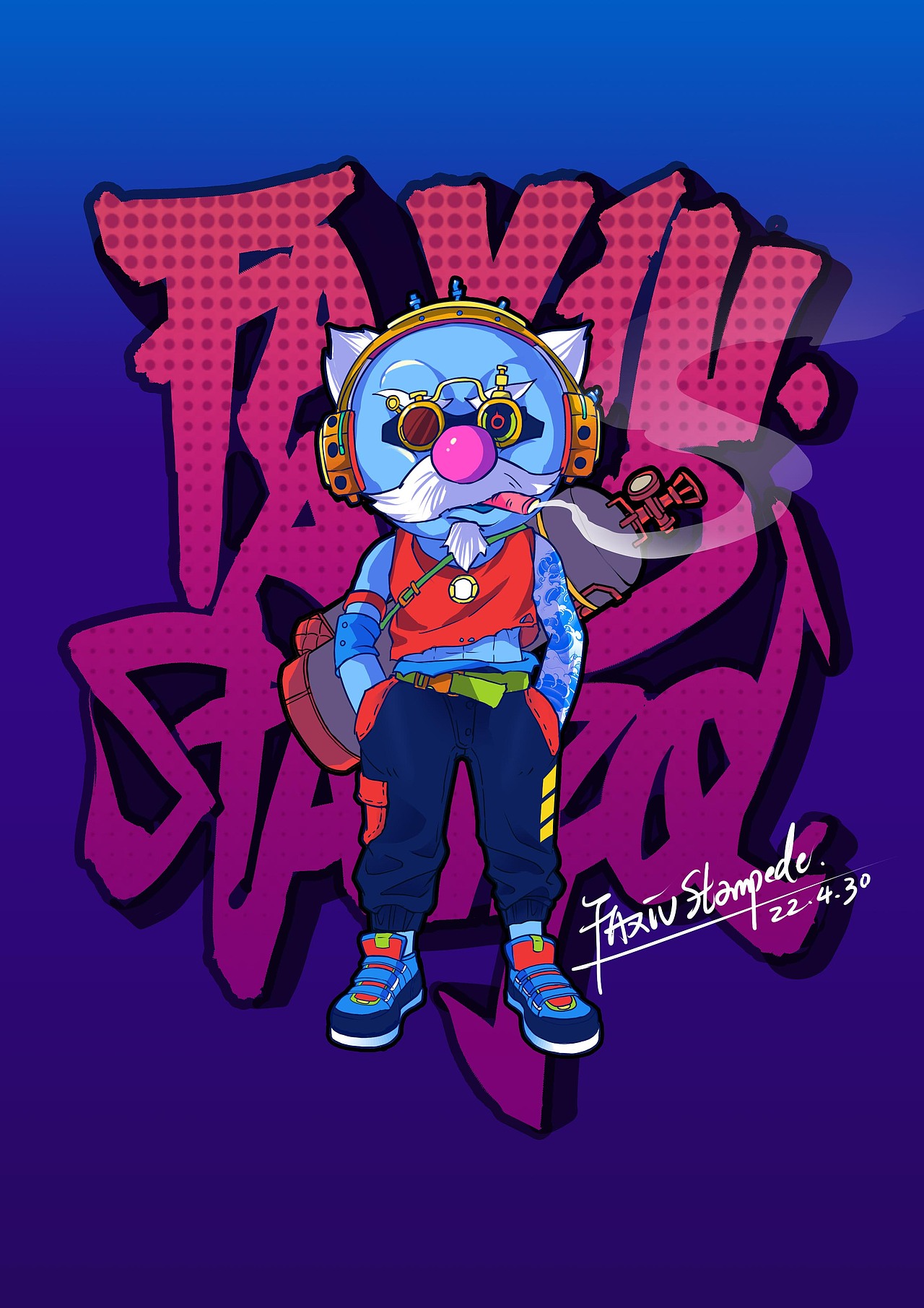 法修2022个人插画合集（图ZMzI2ODM3MjA0） - 商业插画 - 站酷设计师法修Stampede原创素材 - 站酷ZCOOL