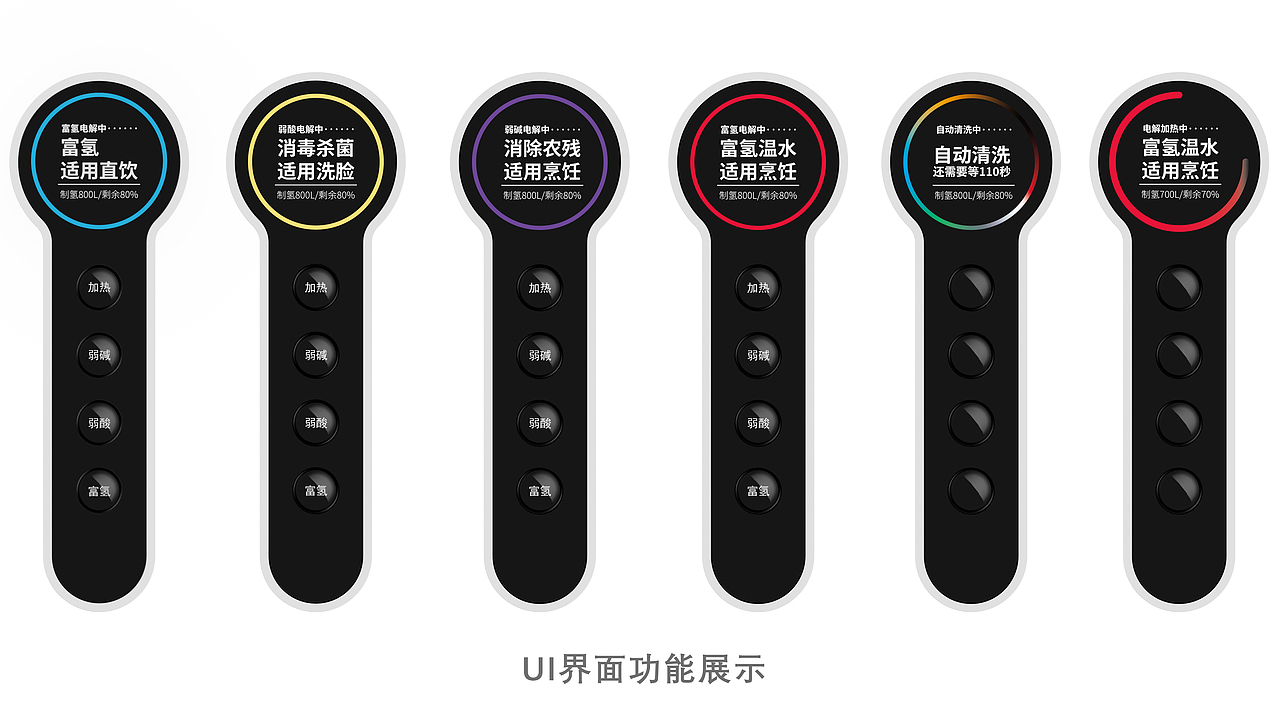 水龙头UI功能区