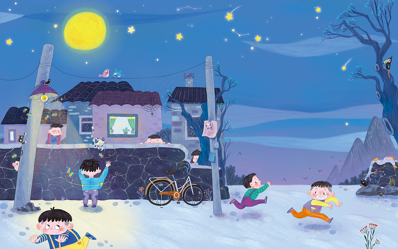 诗歌绘本（图ZMzIyMzkyMTY4） - 绘本 - 站酷设计师哇哇哇儿插原创素材 - 站酷ZCOOL