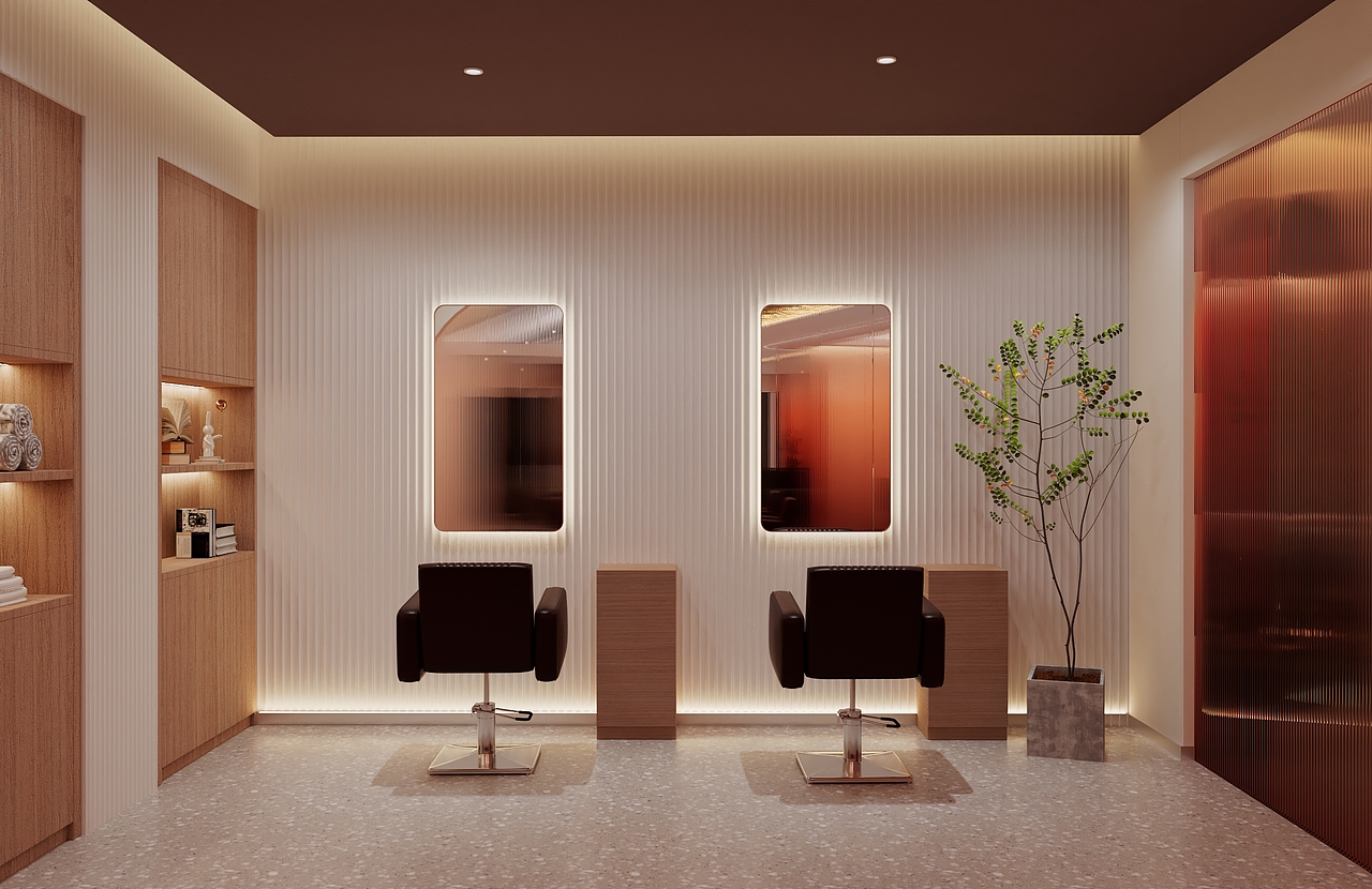 美发综合店设计