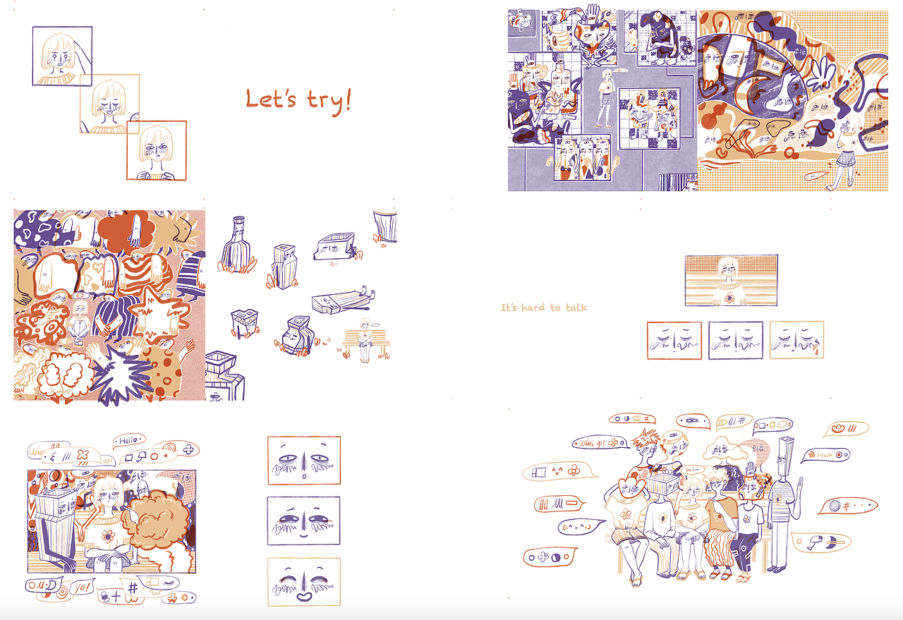 旅程·当你在一个新的地方重新开始（图ZMzQ1ODEzODIw） - 艺术插画 - 站酷设计师阿雅呀咿呀原创素材 - 站酷ZCOOL