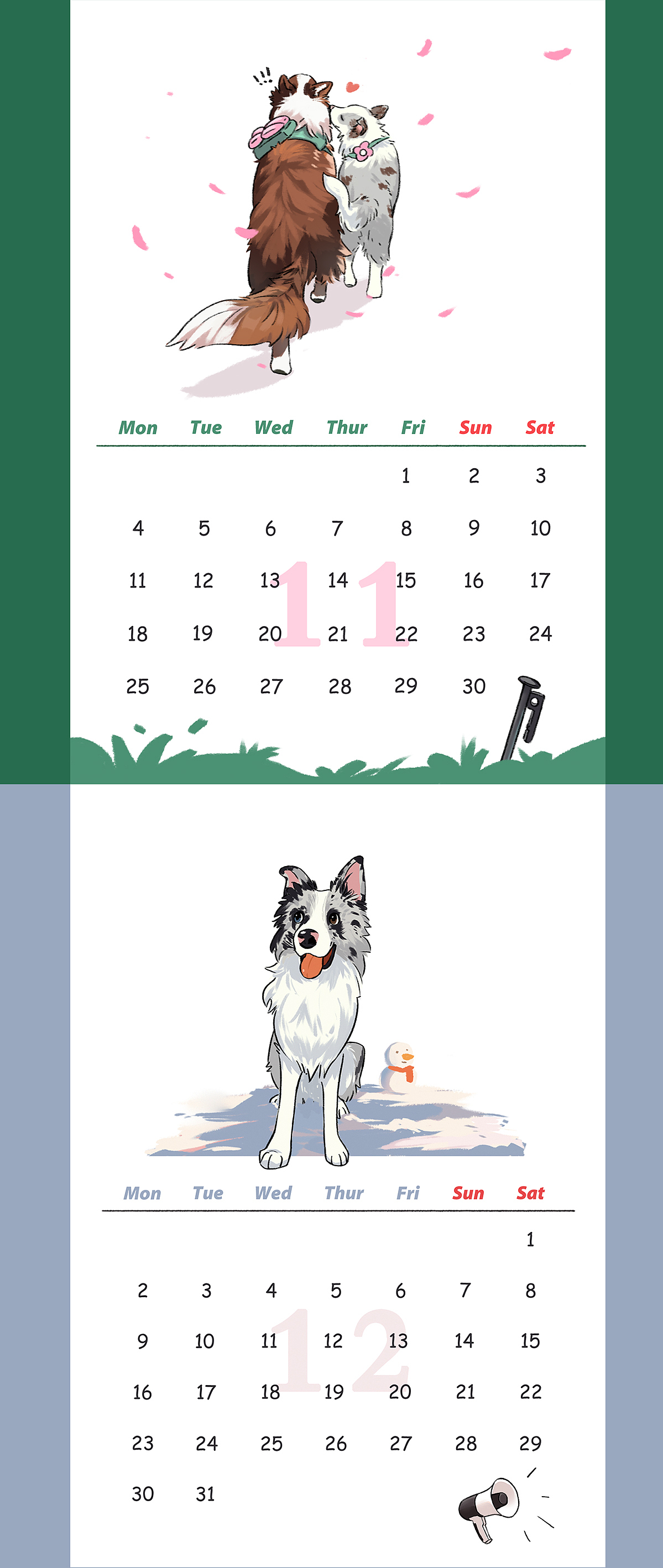 2024自制日历：圆圆的好朋友们（图ZMzYxMDcxMTc2） - 创作习作 - 站酷设计师公子无状态原创素材 - 站酷ZCOOL