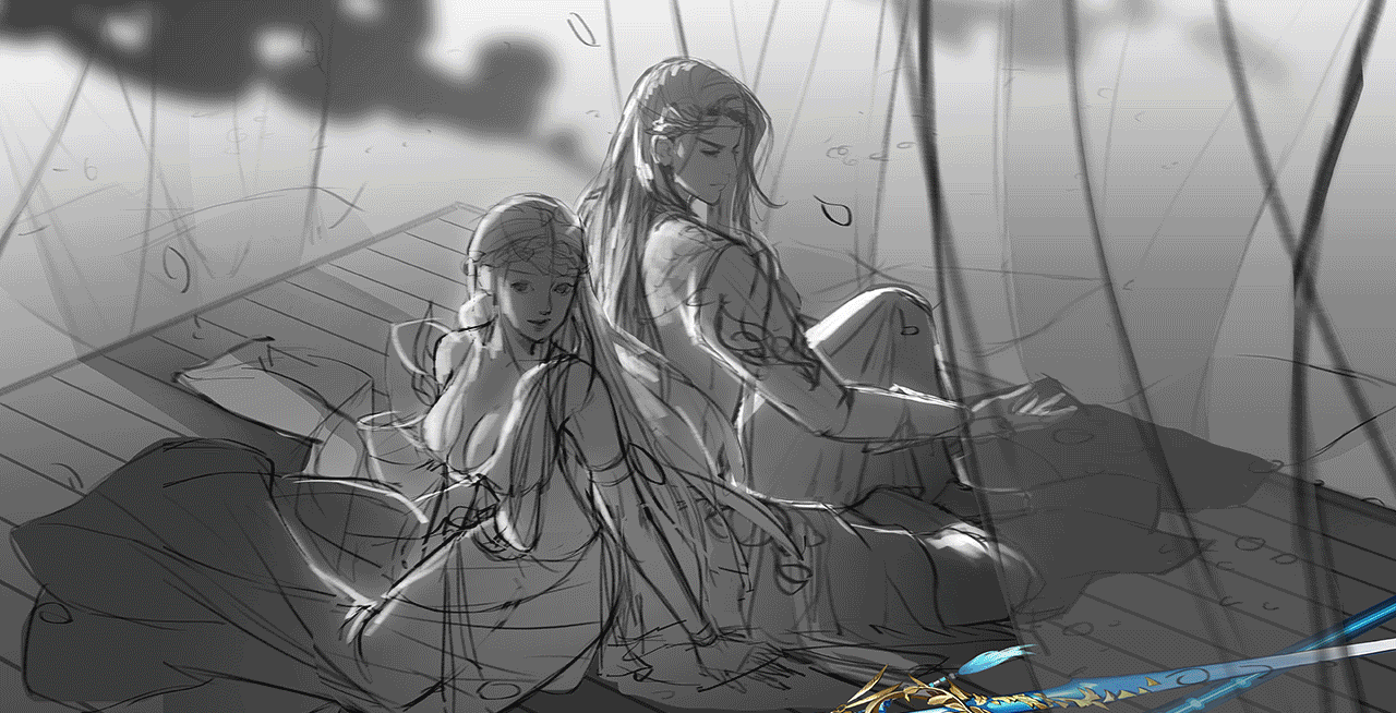 大唐无双 风华职业 宣传海报插画