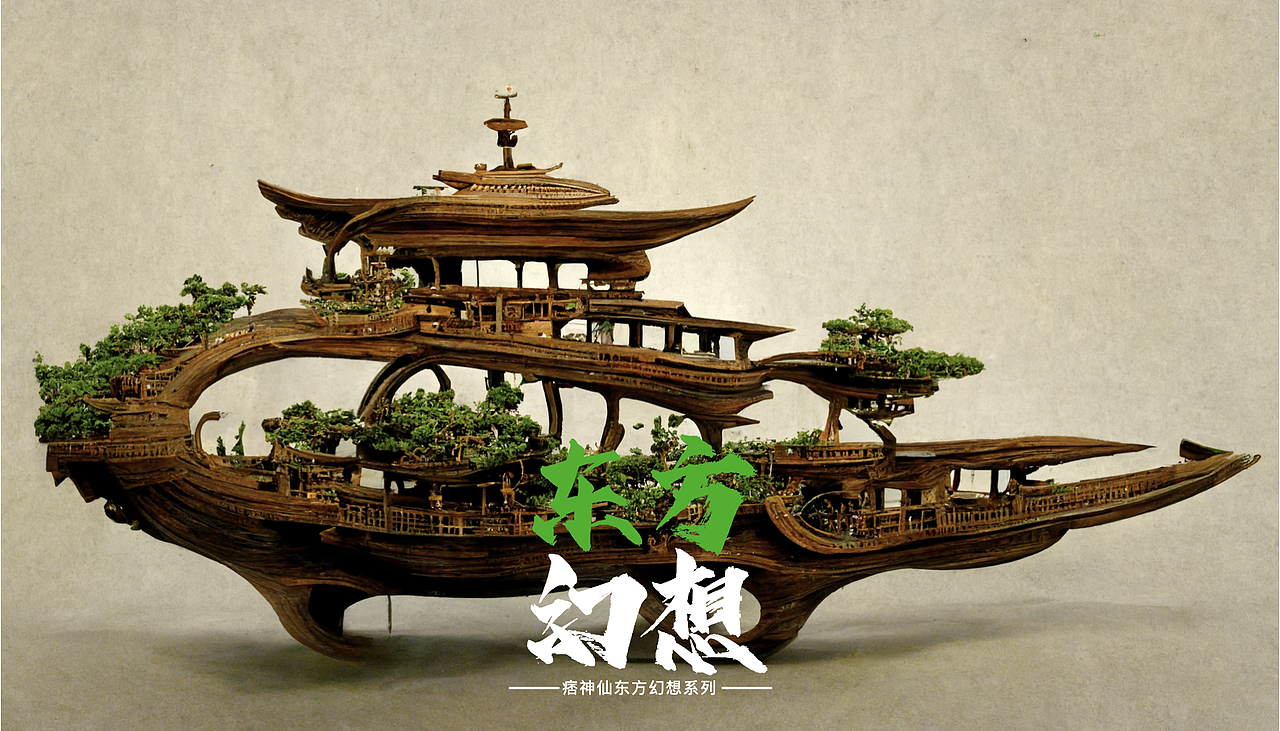 东方幻想——华夏飞船设计（图ZMzE3OTM2OTUy） - 人物/生物 - 站酷设计师痞神仙ImPi原创素材 - 站酷ZCOOL