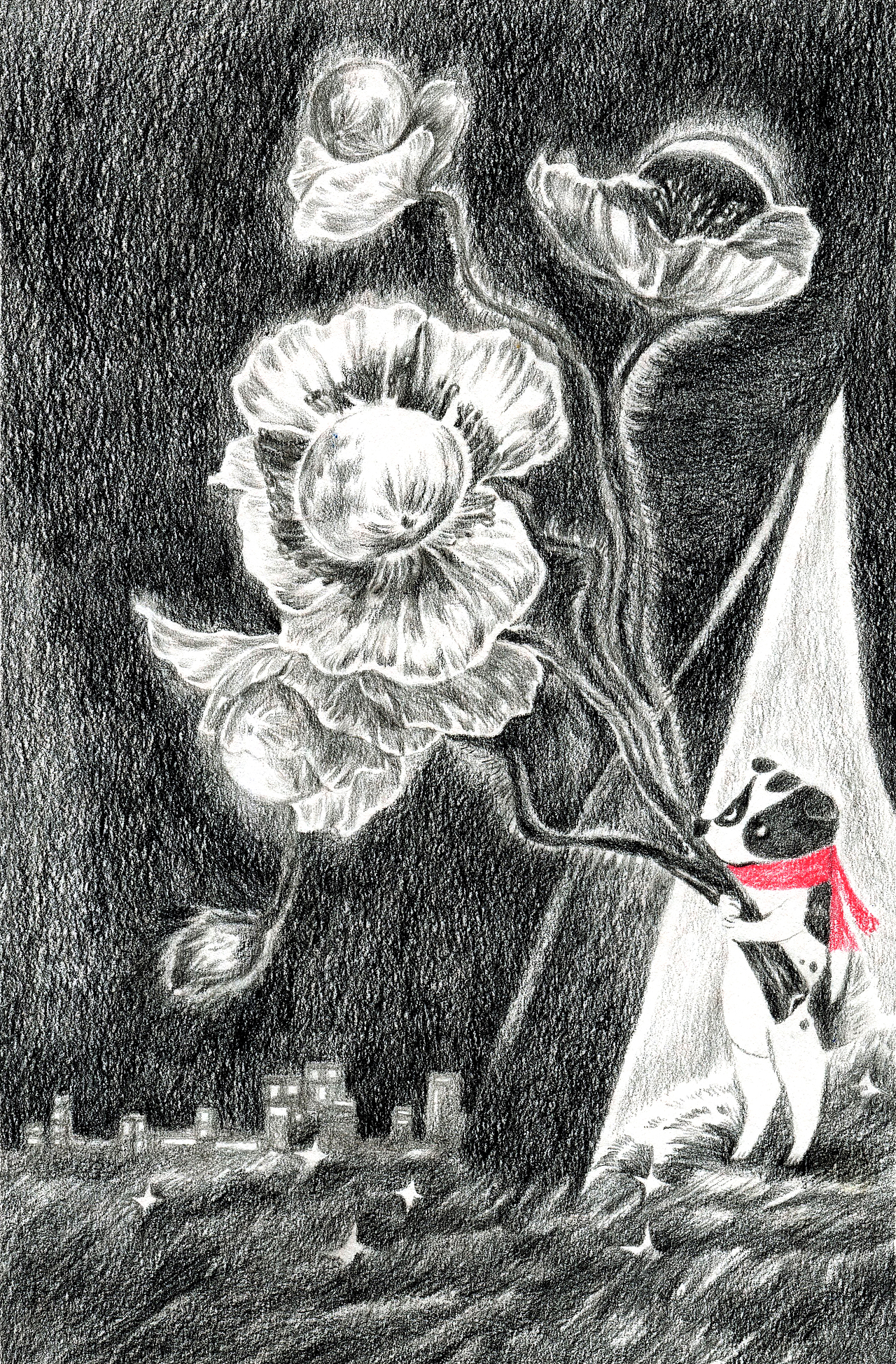 小狗元旦/艺术角色插画（图ZMzU5NTY2MDk2） - 艺术插画 - 站酷设计师默酱MoJiang原创素材 - 站酷ZCOOL