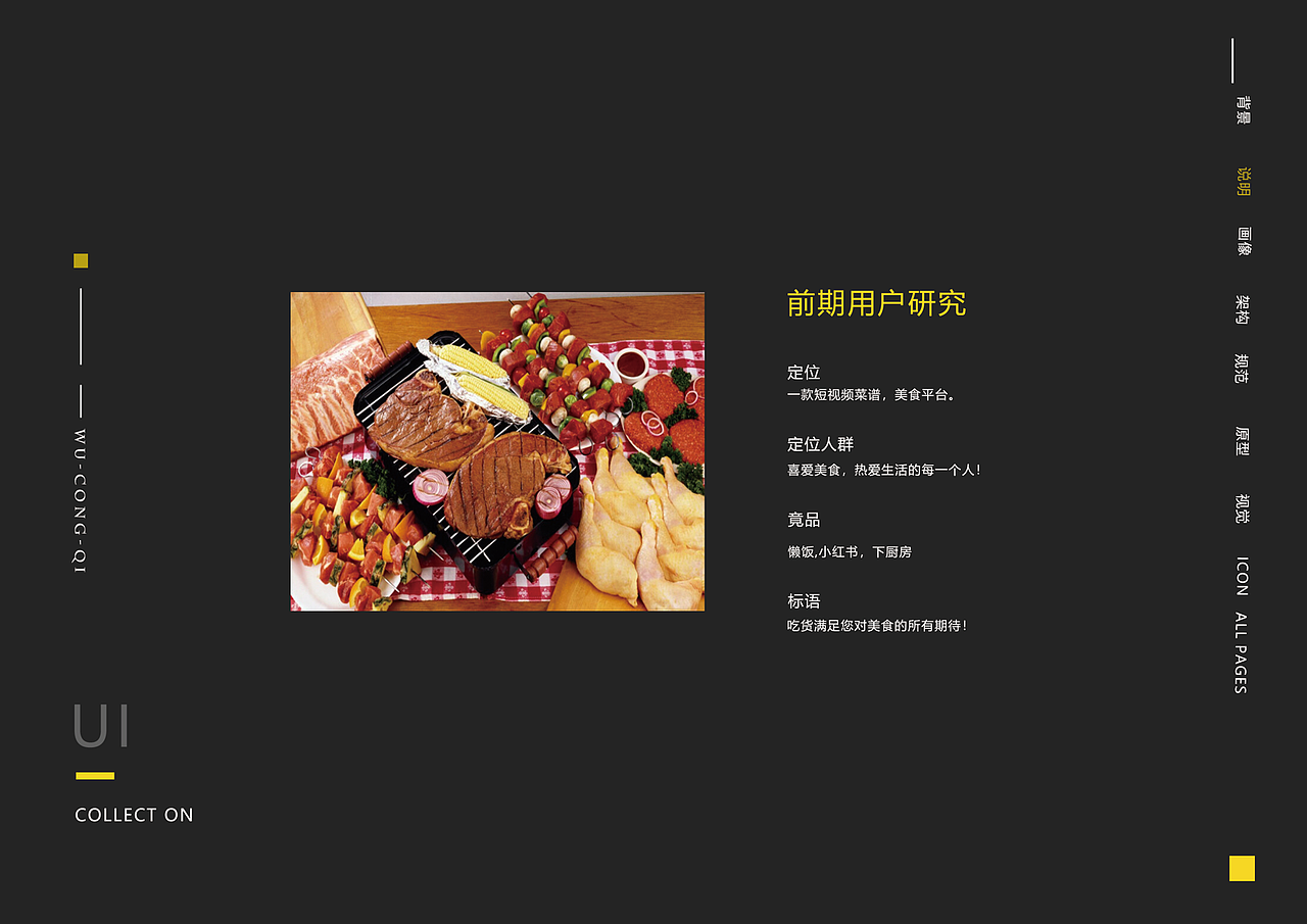 吃货APP界面设计