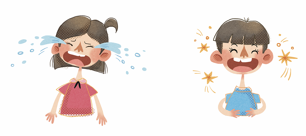 插画|儿童认读教学书籍配图