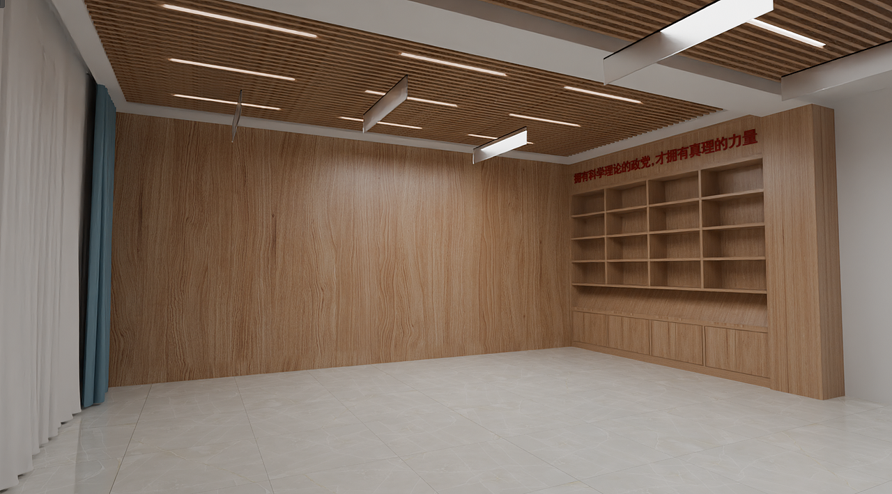 书房设计（图ZMzY5MTMyNDU2） - 家装设计 - 站酷设计师岩羊设计原创素材 - 站酷ZCOOL