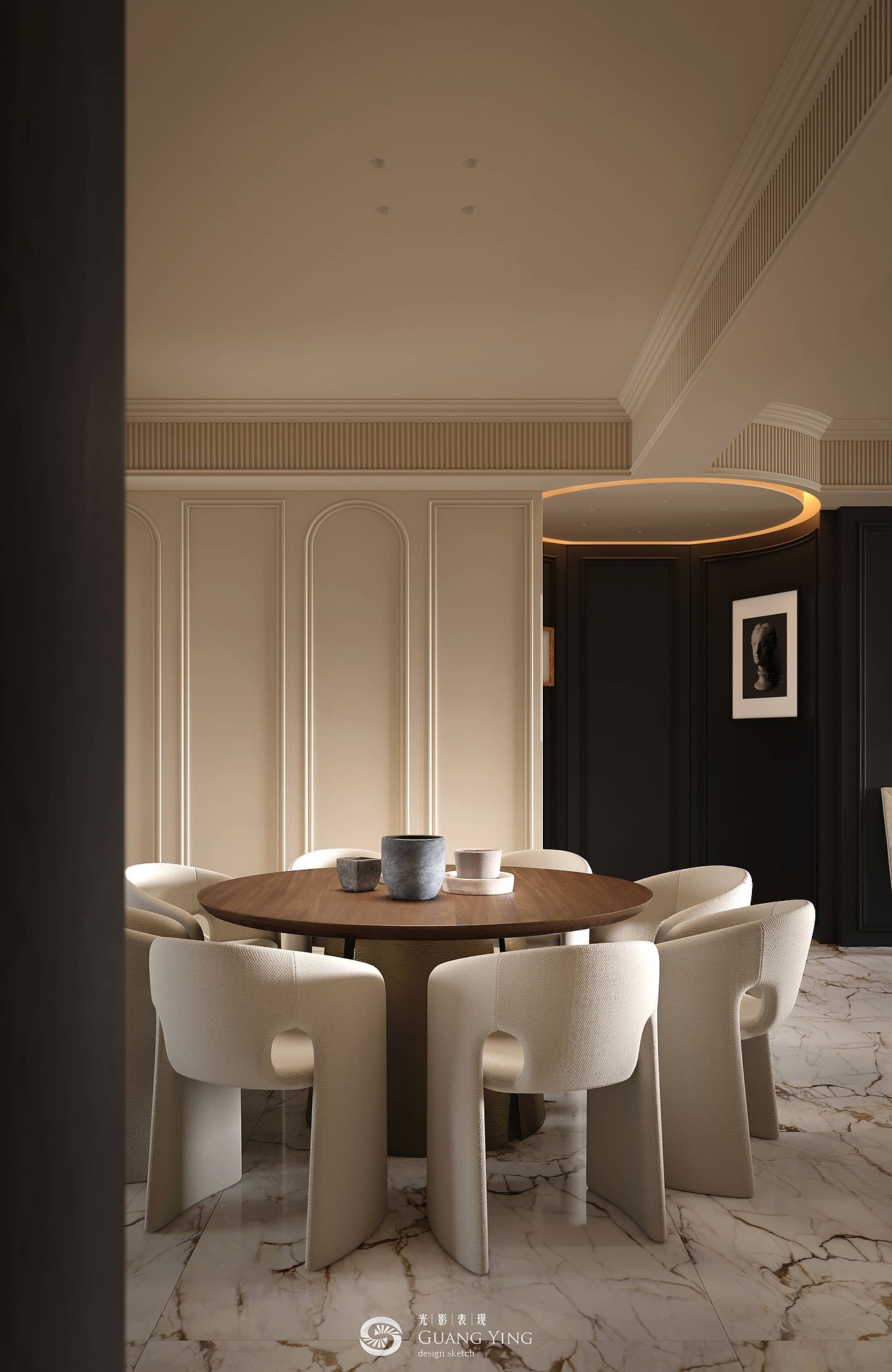 轻法式 | 南风凭留白（图ZMzY5NDc1NzA0） - 家装设计 - 站酷设计师追光表现原创素材 - 站酷ZCOOL