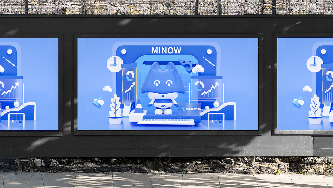 MasterGo IP形象设计-MINOW 米诺（图ZMzA1NTQ1NjY4） - IP形象 - 站酷设计师一多半原创素材 - 站酷ZCOOL