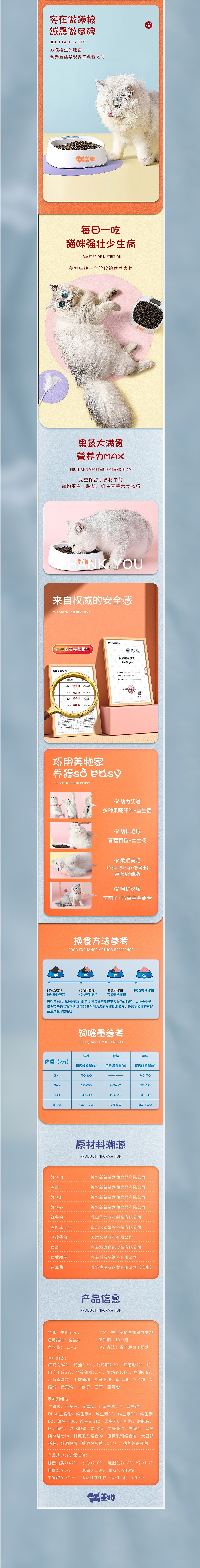 胜已【鲜肉猫粮健康食品详情设计案例赏析】（图ZMzE3MTU5MTQ4） - 电商 - 站酷设计师胜已品牌设计原创素材 - 站酷ZCOOL