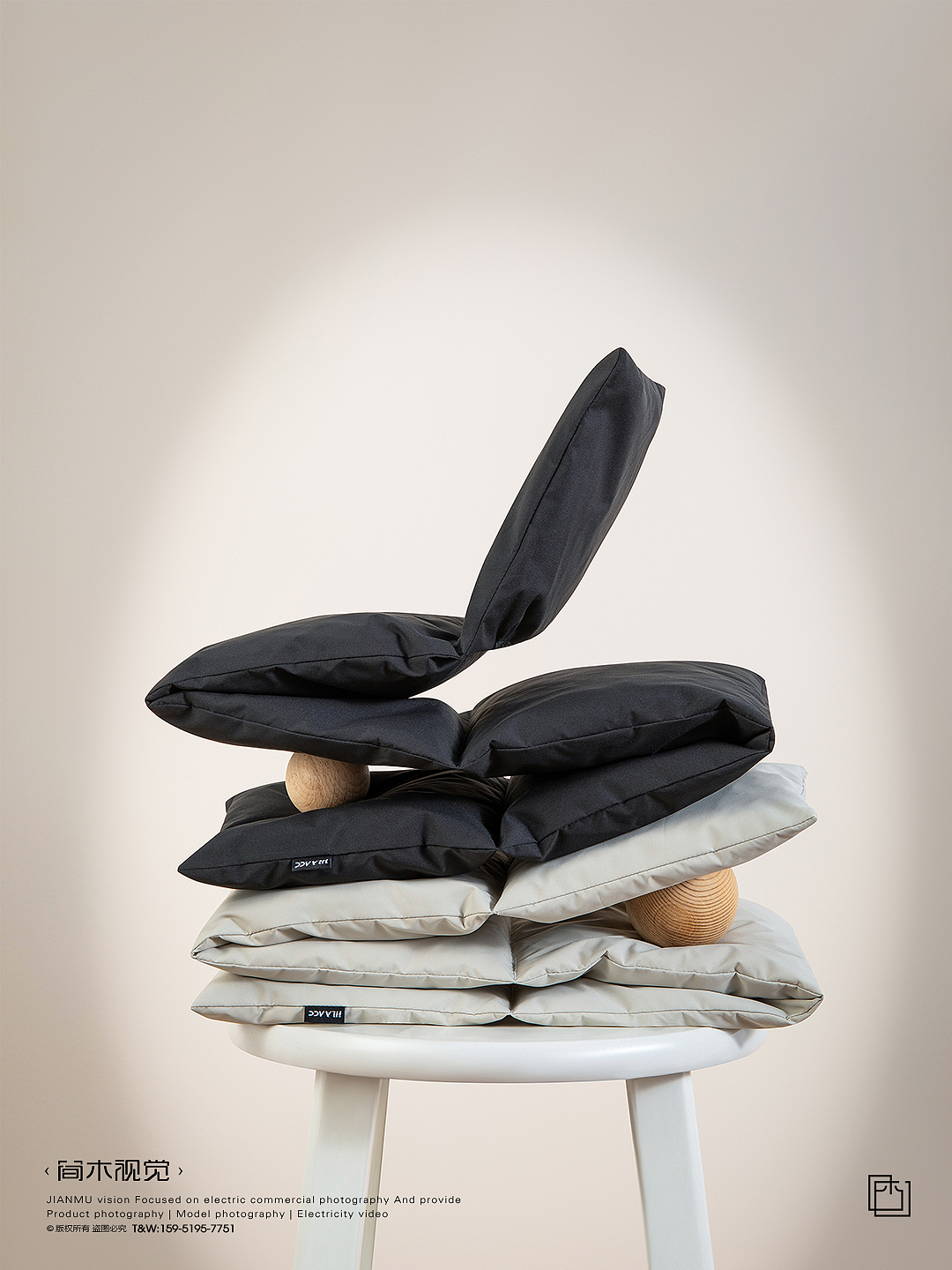 帽子产品创意摄影丨海澜之家×简木视觉 配件围巾手套