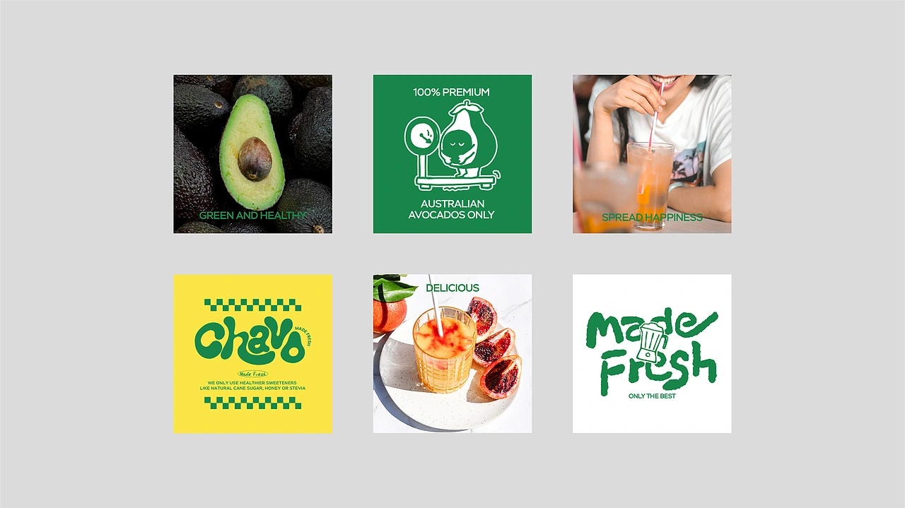 新加坡果茶Chavo品牌设计｜Made Fresh！