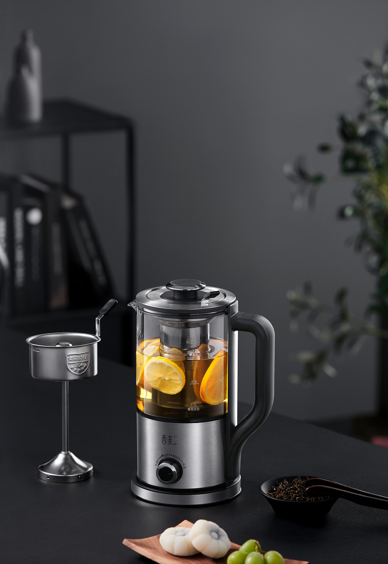 静物摄影|健康商务风煮茶器系列-西麦XSHEMEI