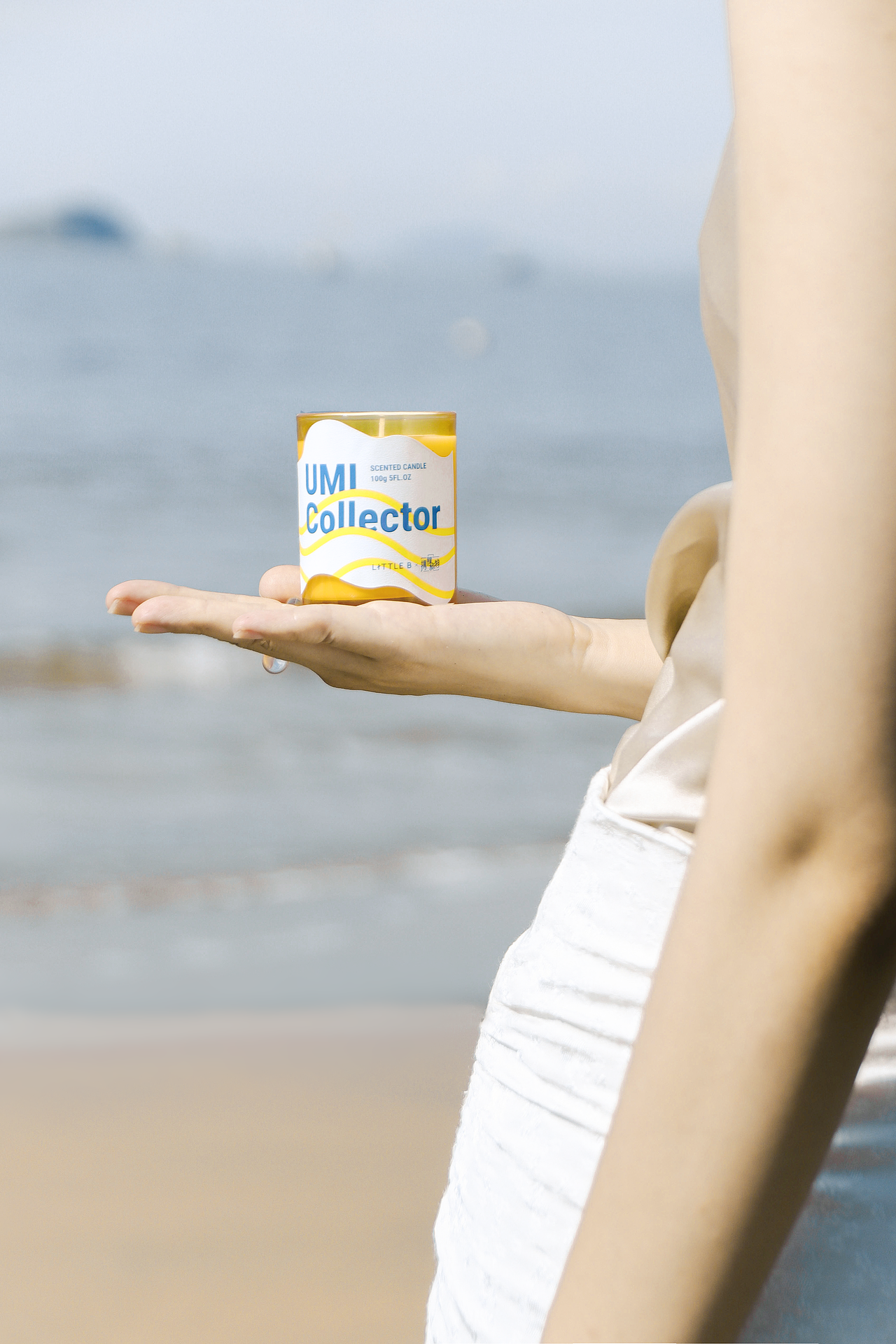 little b香氛礼盒户外拍摄