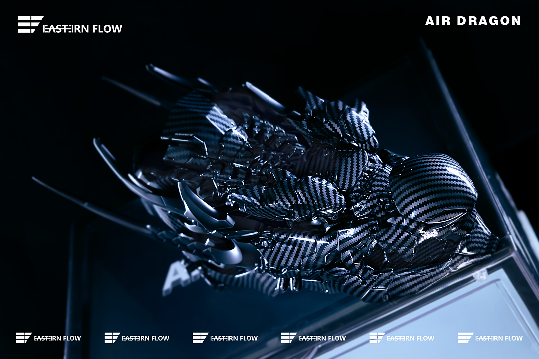 雕塑龙骨|AirDragon黑影展现国潮「黑科技」