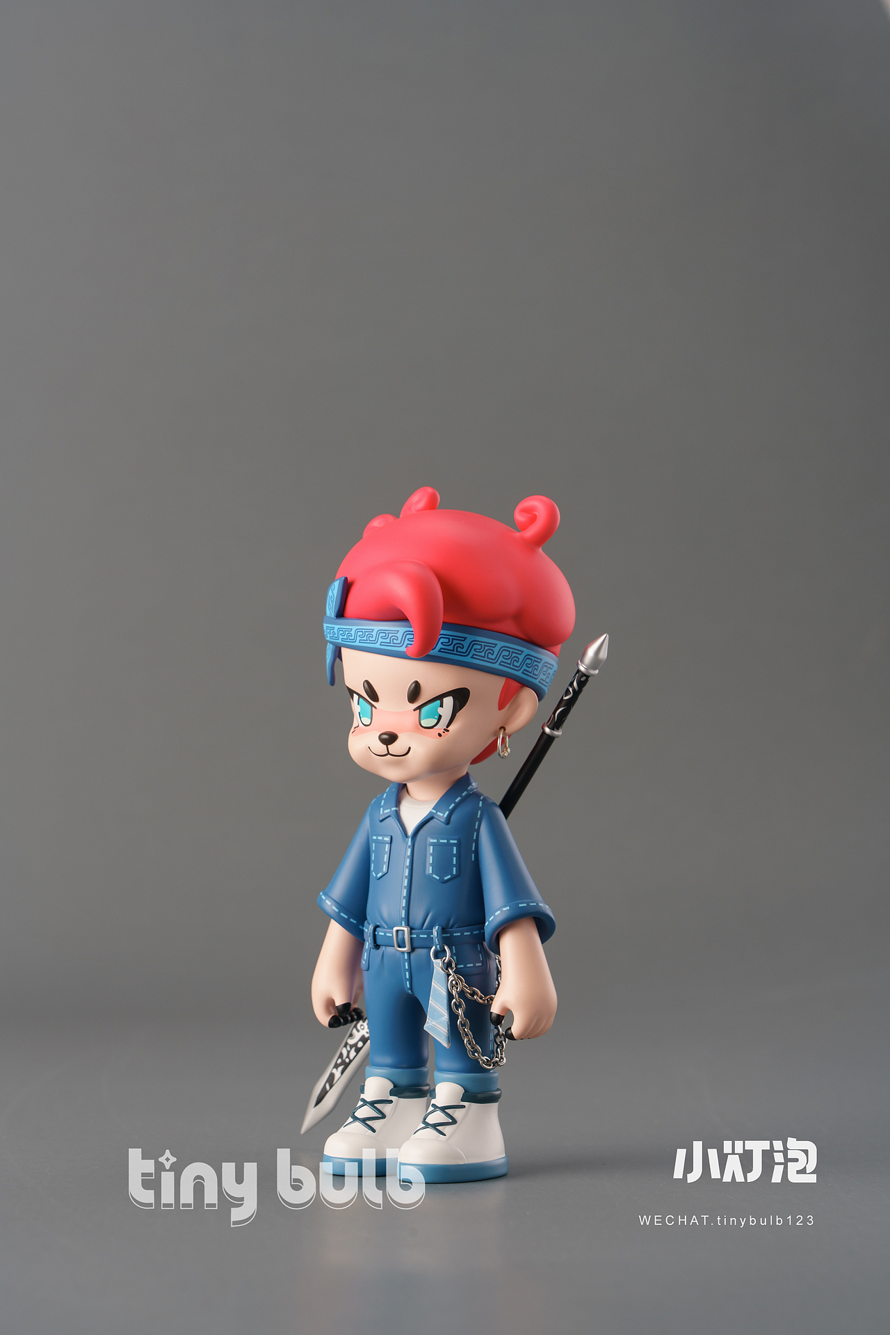 潮玩摄影|卷卷王国之小小三国系列国潮手办拍摄