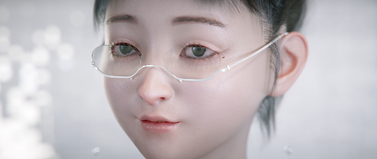 c4d数字人3.0代号净璃