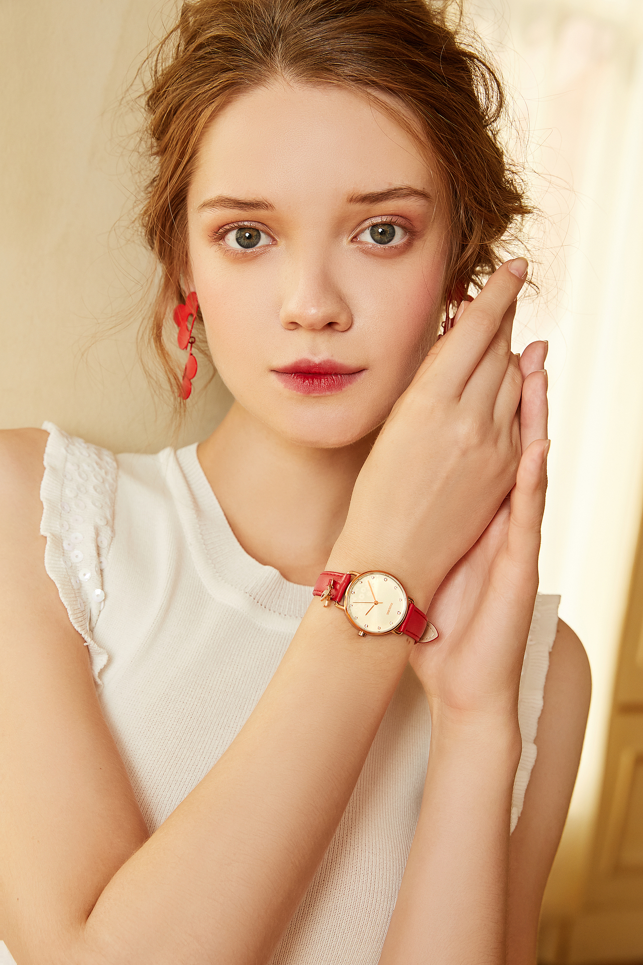 产品模特图修图